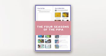 The Four Seasons of the Pipa – Activity Sheets